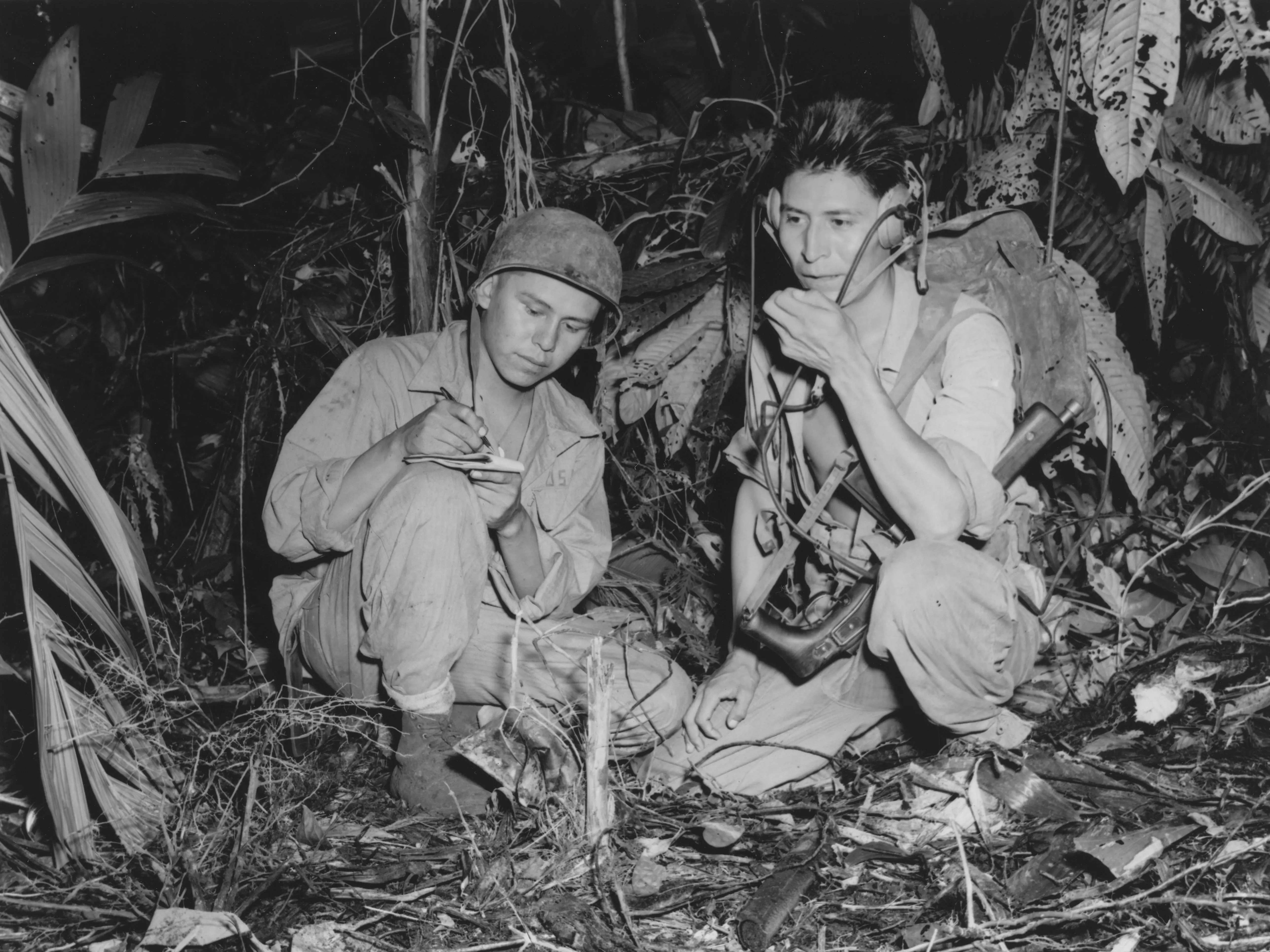 During WWII, Native American Code Talkers Used Navajo Language To ...