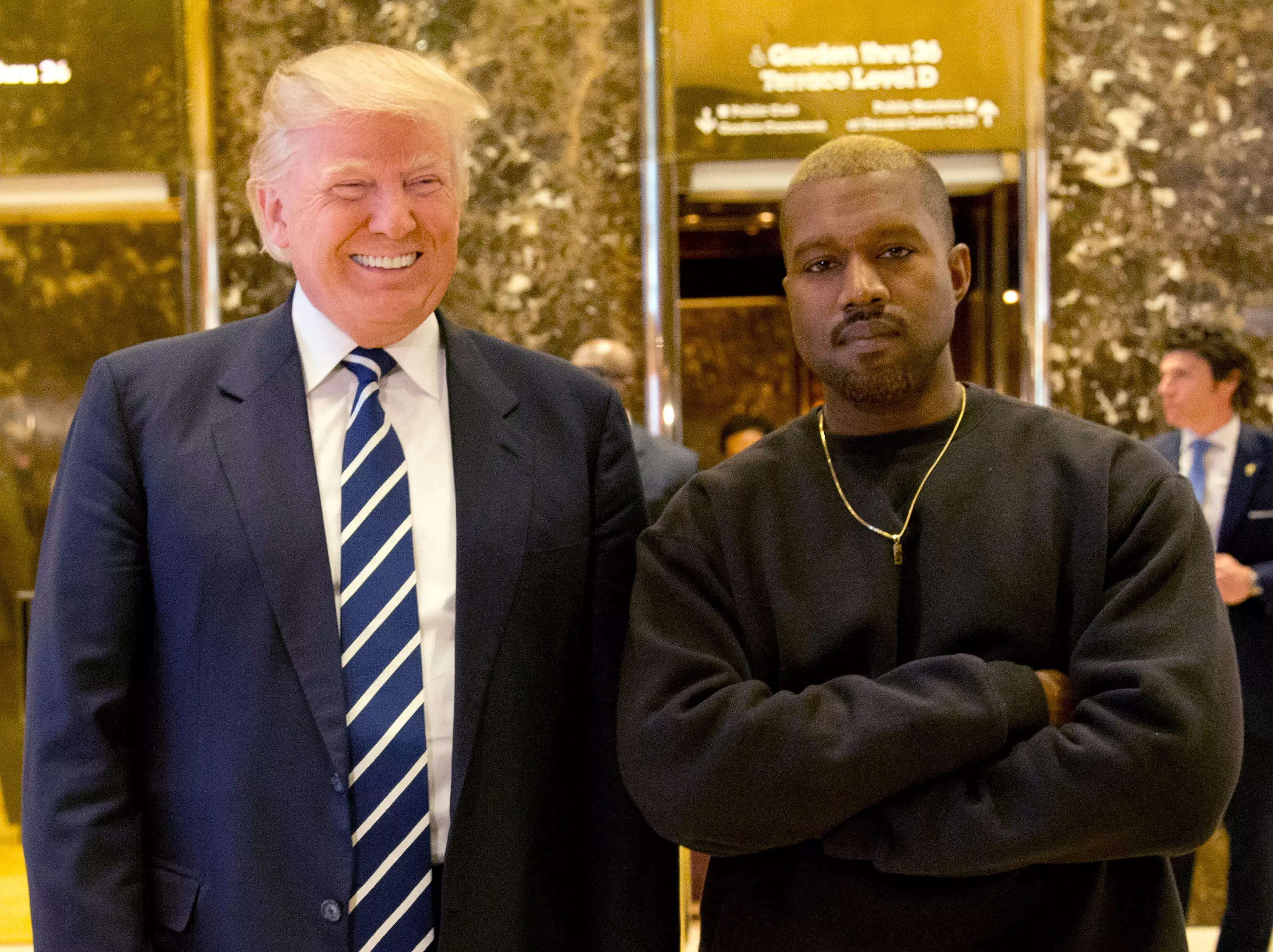 Kanye West says he asked Donald Trump to be his running mate in 2024