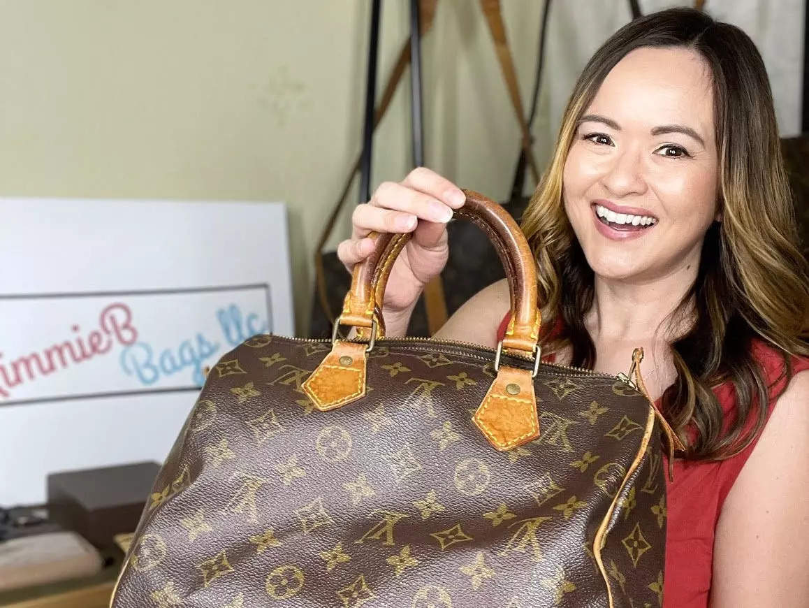 From Gucci to Louis Vuitton, 25-year-old finds success selling vintage  designer bags 