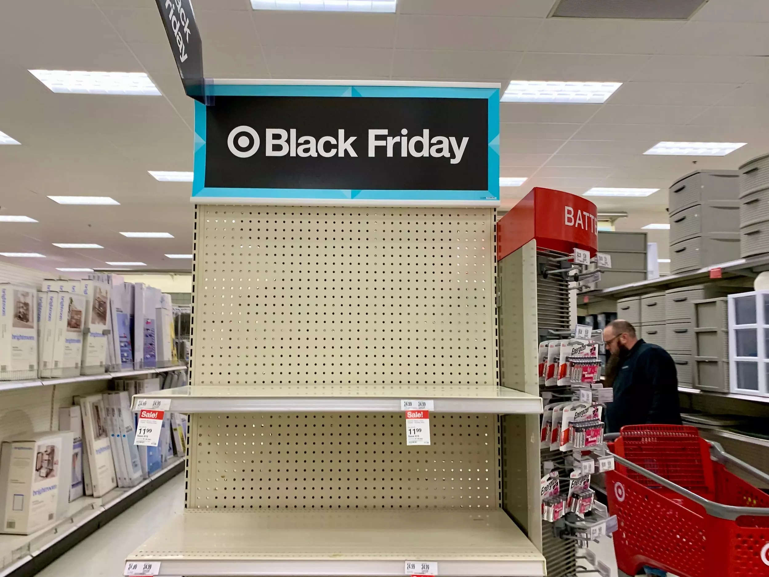 We visited Walmart and Target to compare Black Friday turnout, and