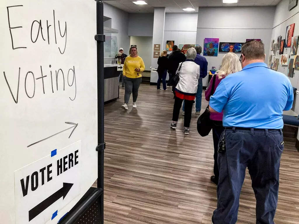 Georgia Voters Cast Over 350,000 Ballots For The Senate Runoff On The ...