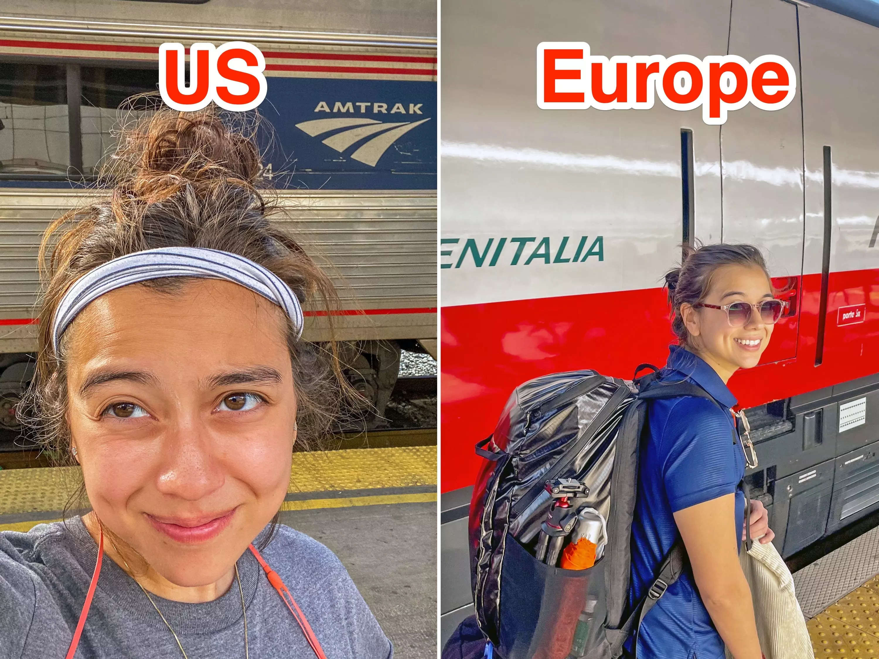 I've spent more than 100 hours riding the rails in the US and Europe