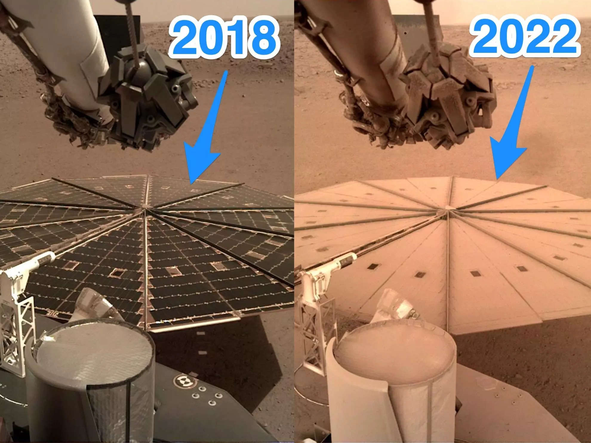 NASA's InSight Lander Sent This Final Photo Before Dying After 4 Years ...