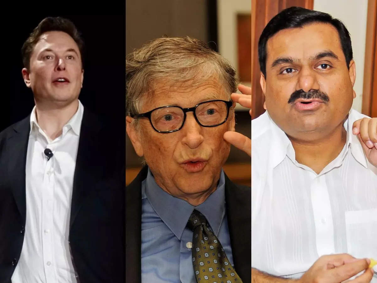 Who are the Richest People in the World? Elon Musk, Jeff Bezos, Bernard  Arnault, Bill Gates, and Gautam Adani