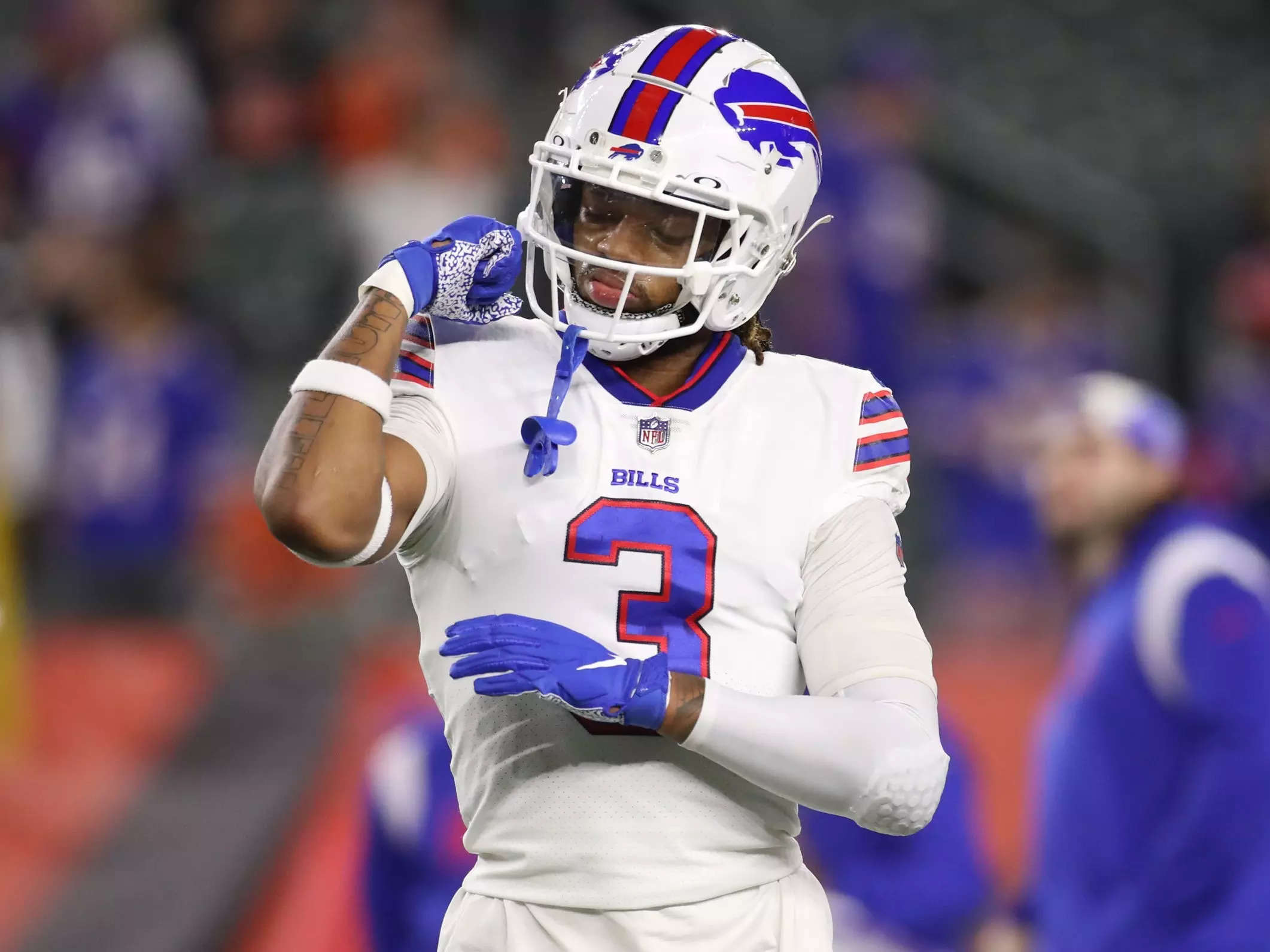 Bills safety Damar Hamlin eases back into practice 5 months since  near-death experience