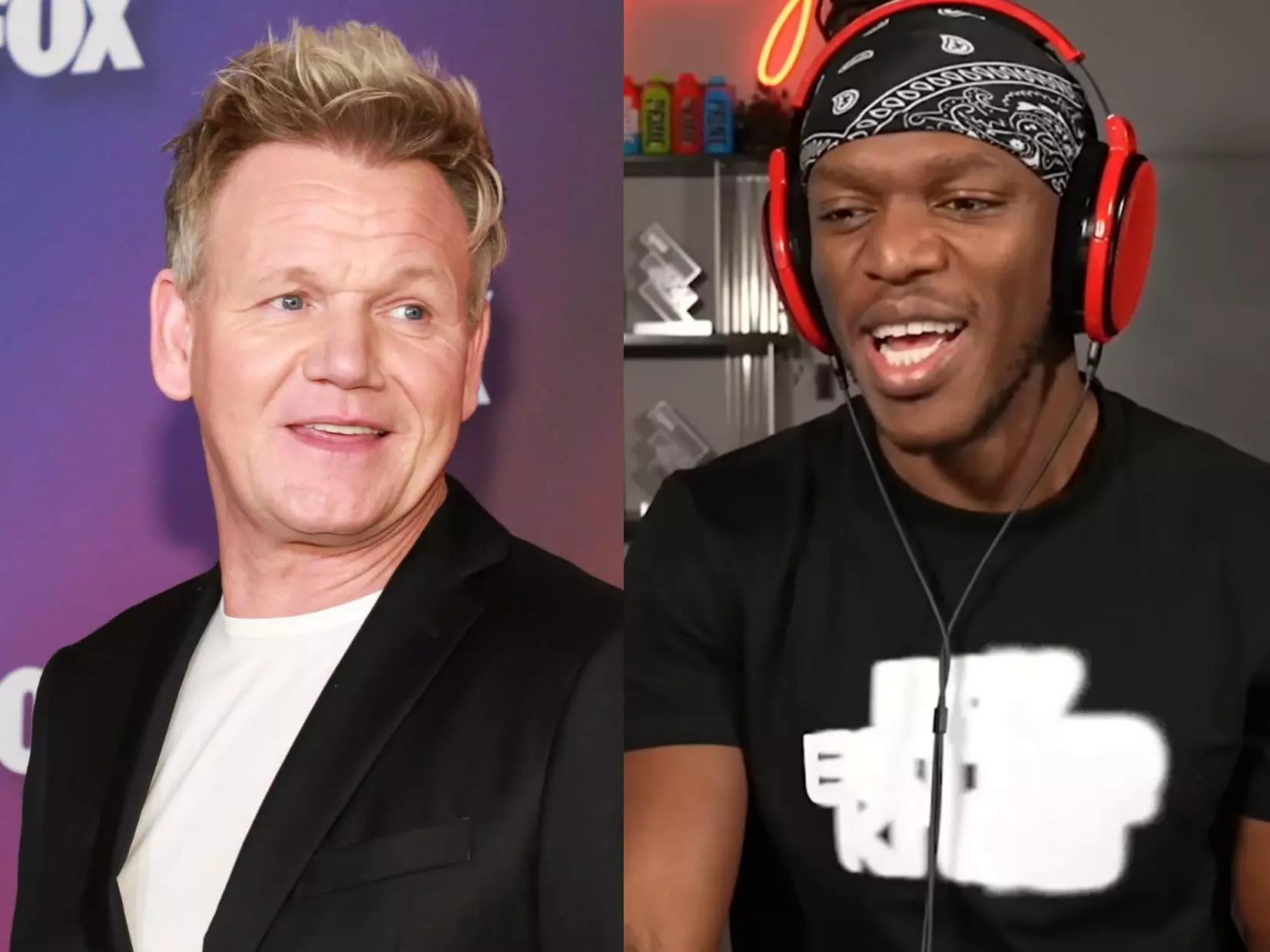 Gordon Ramsay gave a brutal review of YouTuber KSI's sports drink ...