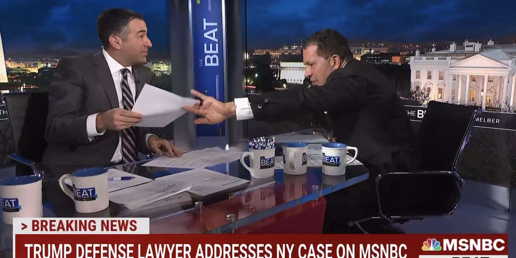 Video Shows Trump Lawyer Trying To Snatch Document From MSNBC Host In ...