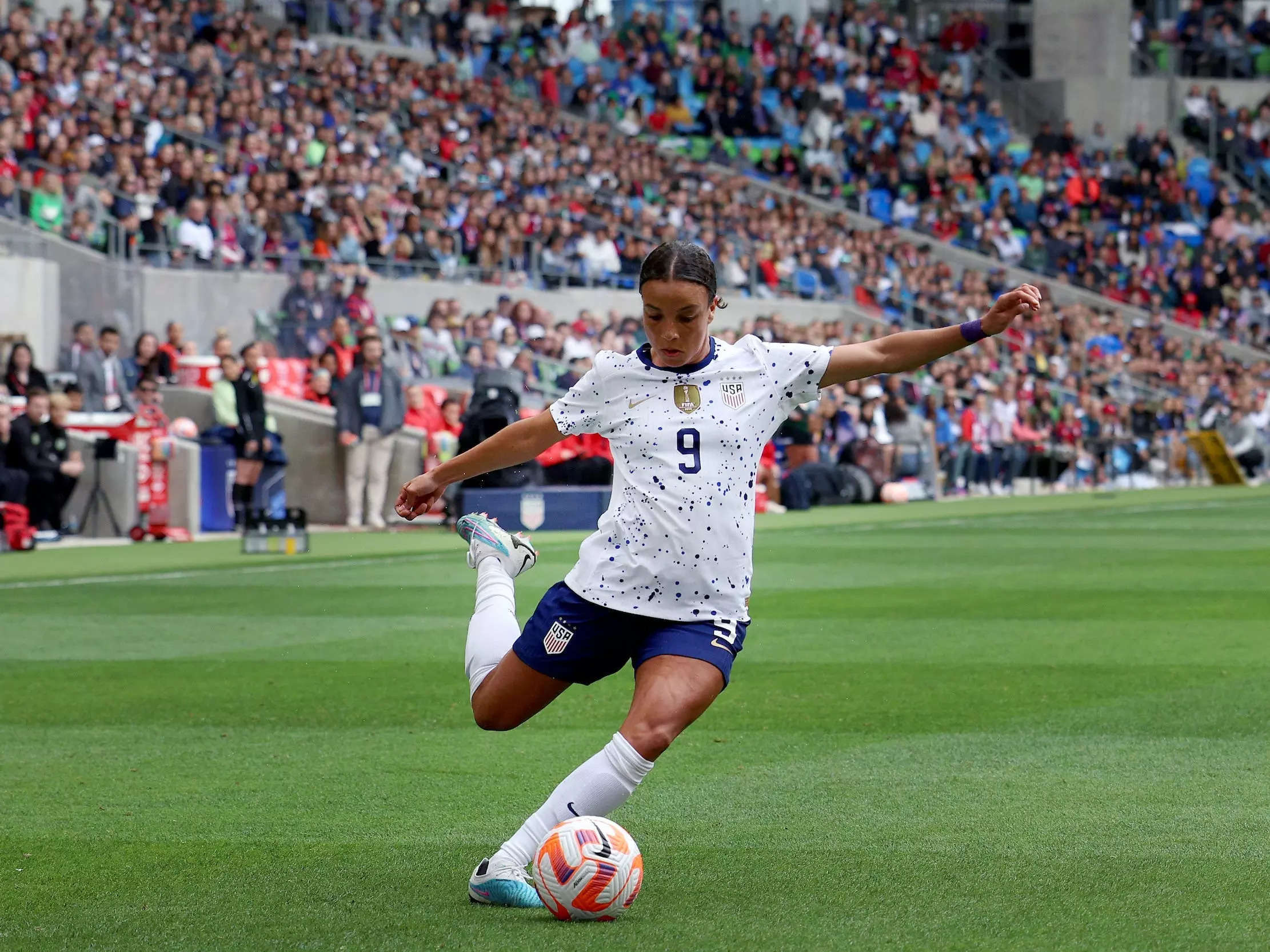 Mallory Swanson Is Most Happy Inspiring Girls To Play Soccer