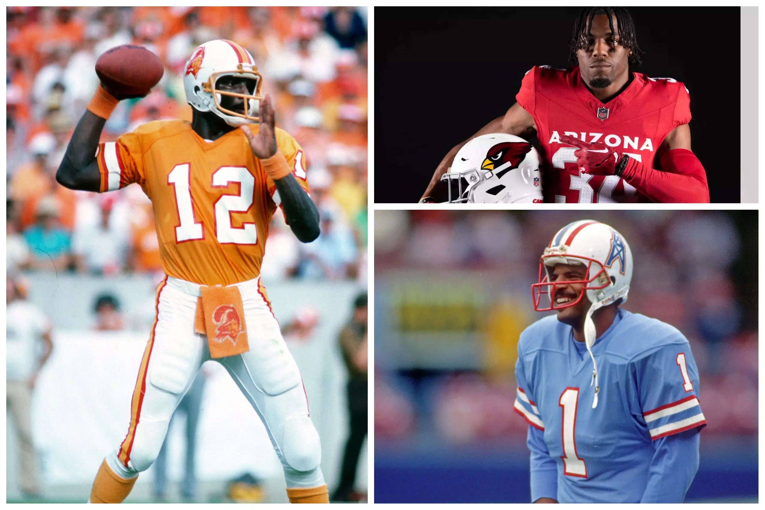 Warren Moon reacts to Titans' new Oilers throwback uniforms - A to Z Sports