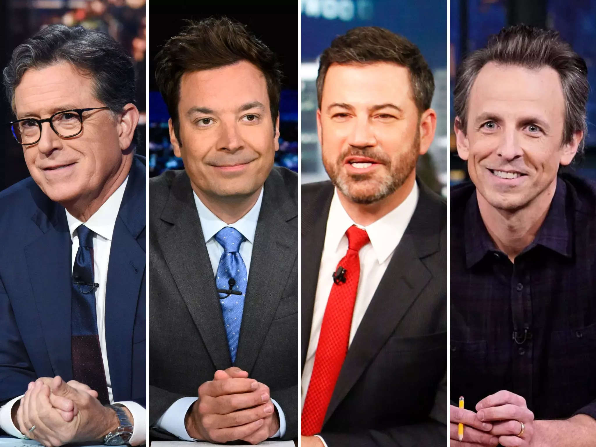 All the major latenight talk shows will stop airing immediately as