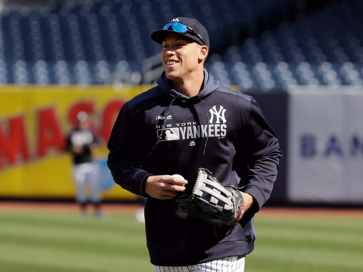 Aaron Judge's Tiny Dachshund Puppy Steals the Show at Yankee