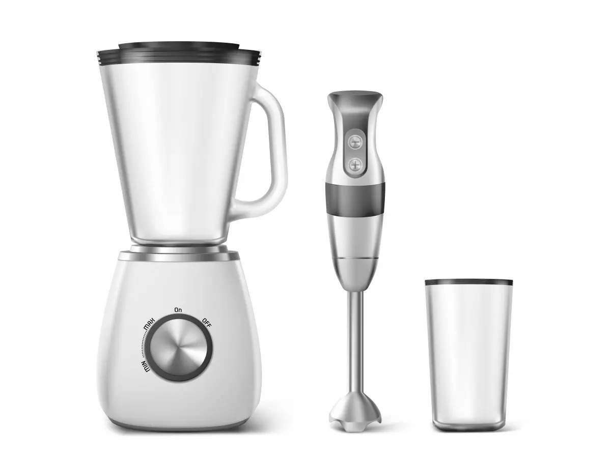 A Handheld Mixer With One Stainless Steel Whisk, Powered By 2 Aa Batteries,  Suitable For Whisking Egg , Frothing Milk, Whipping Cream In Home Kitchen