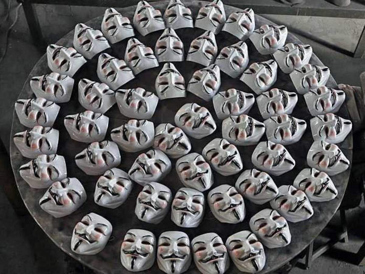 Guy Fawkes mask inspires Occupy protests around the world