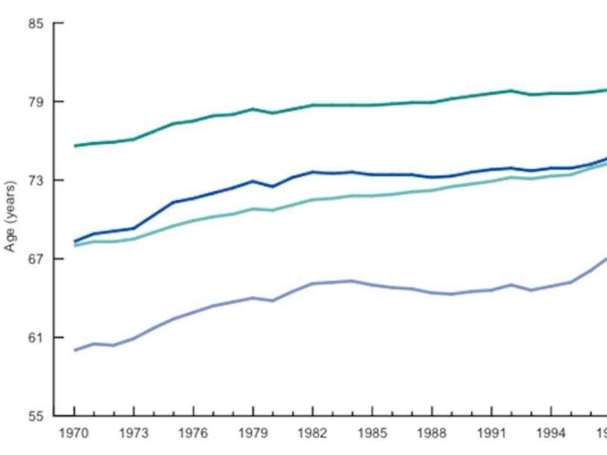 This Chart Showing The Gap Between Black And White Life Expectancy Should  Be A National Embarrassment