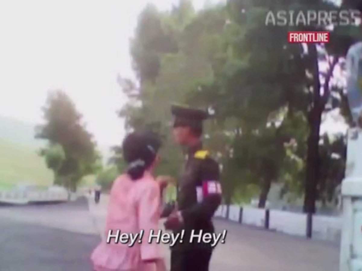 Secretly Filmed Video Shows North Koreans Dramatically Defying Authority |  Business Insider India