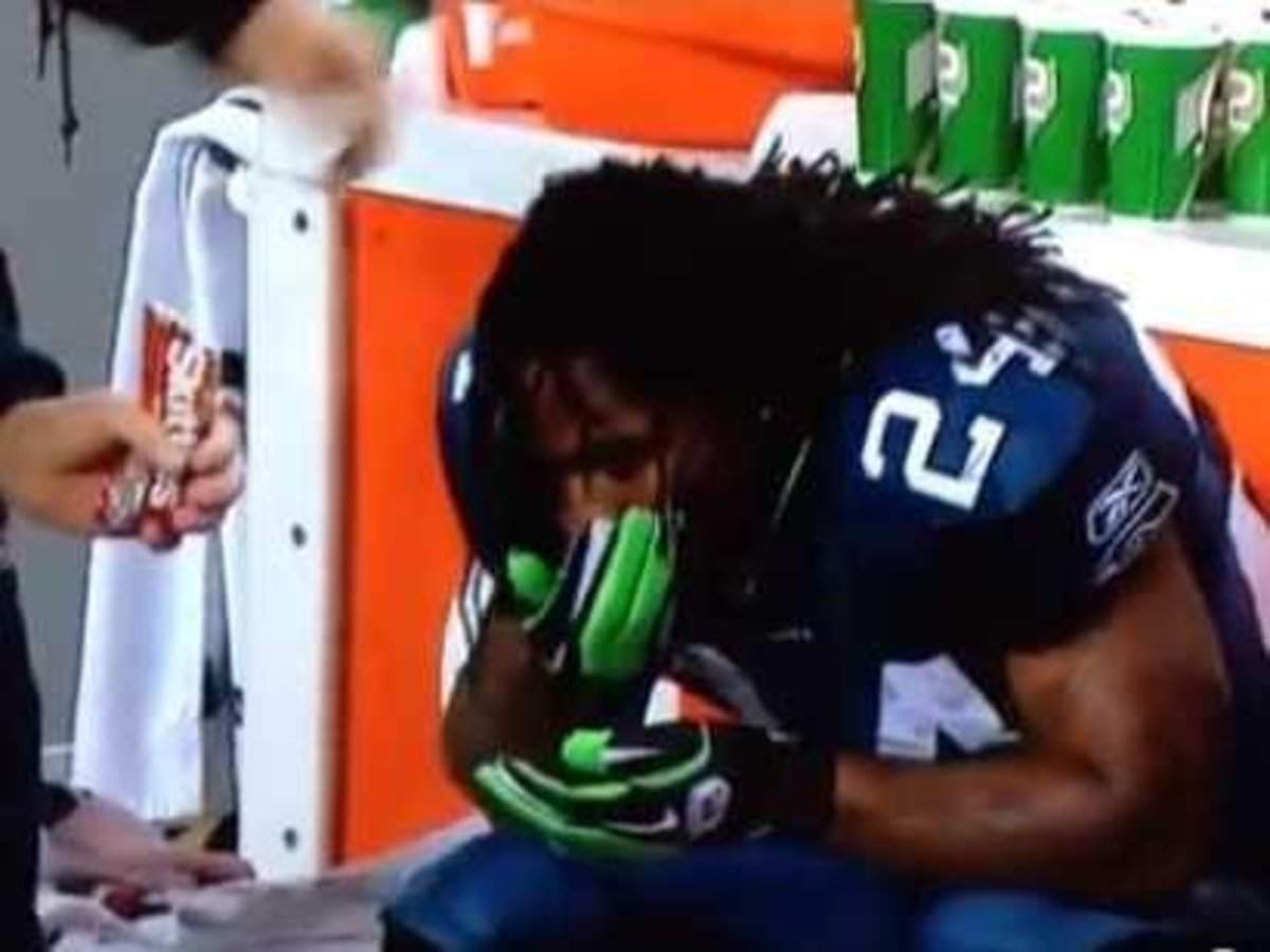 Marshawn Lynch, Skittles and Scotland — what's not to love