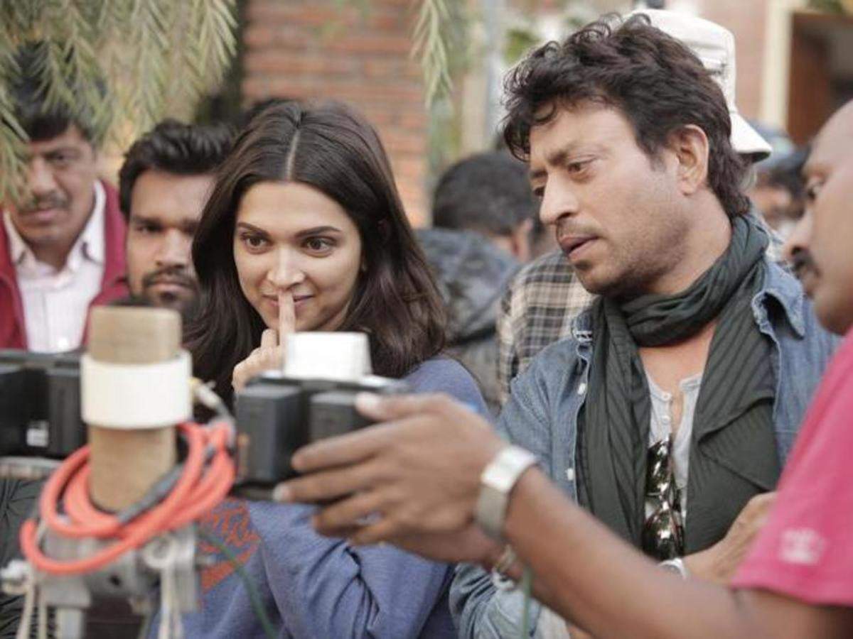 Deepika Padukone and Irrfan Khan shoots for 'Piku