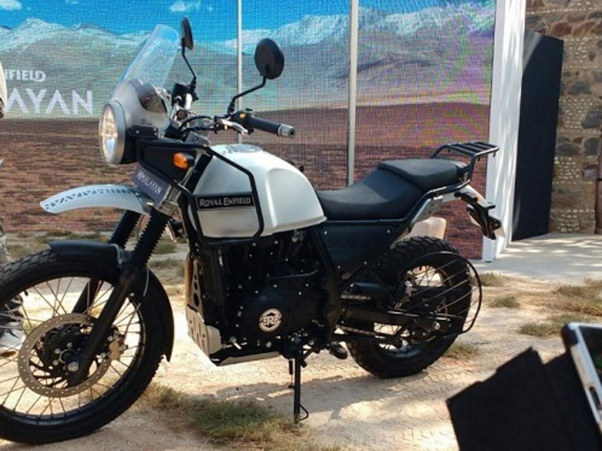 Royal enfield himalayan online white colour