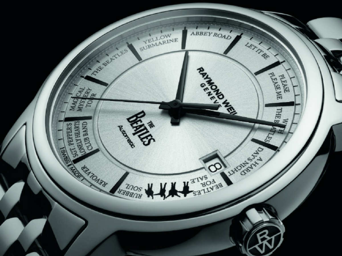 Raymond Weil s Beatles themed luxury Swiss watch is every gadget