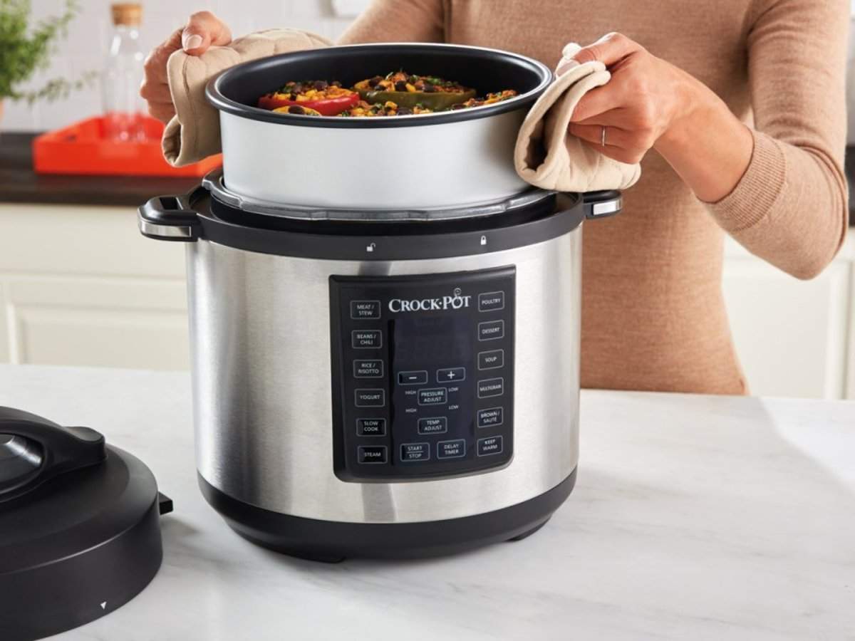 Pressure cooker discount and crock pot