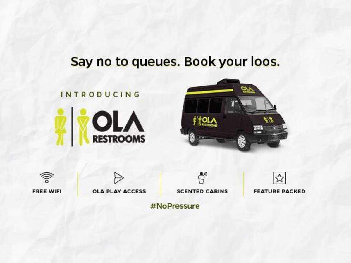 Ola Restrooms From An April Fool S Prank To A Larger Social Mission