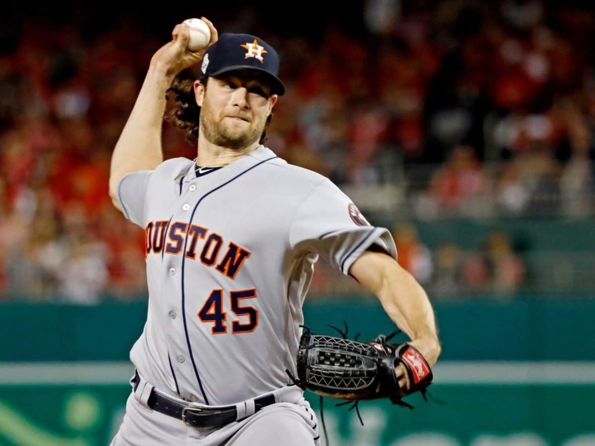 Gerrit Cole signs, meets New York media