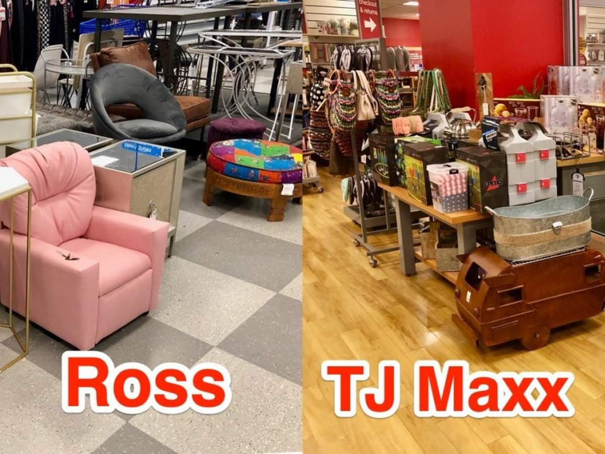 We visited a Ross and a TJ Maxx and while the former was far