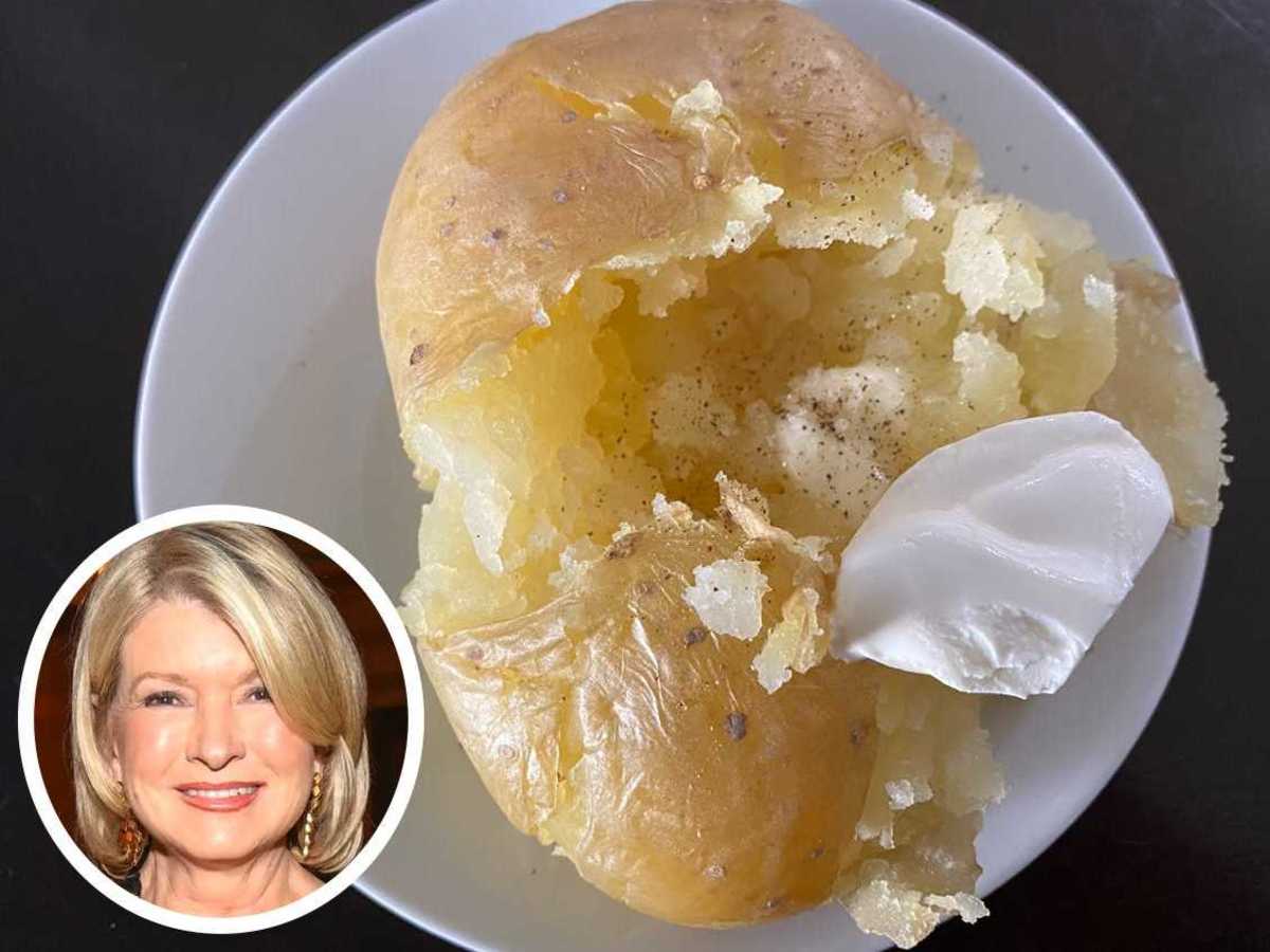 Learn Martha Stewart's secret for the best-ever baked potatoes