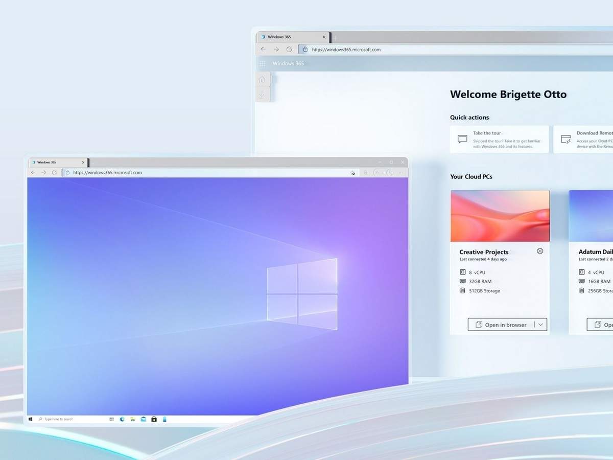 Windows 365 lets you use the Windows operating system from any device,  anywhere