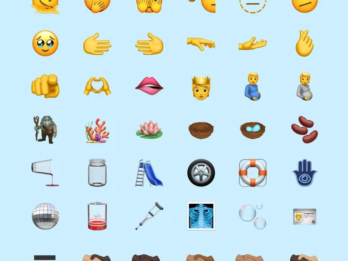 Next Emojis Will Include Melting Face, Biting Lip, Heart Hands, Troll, and  More