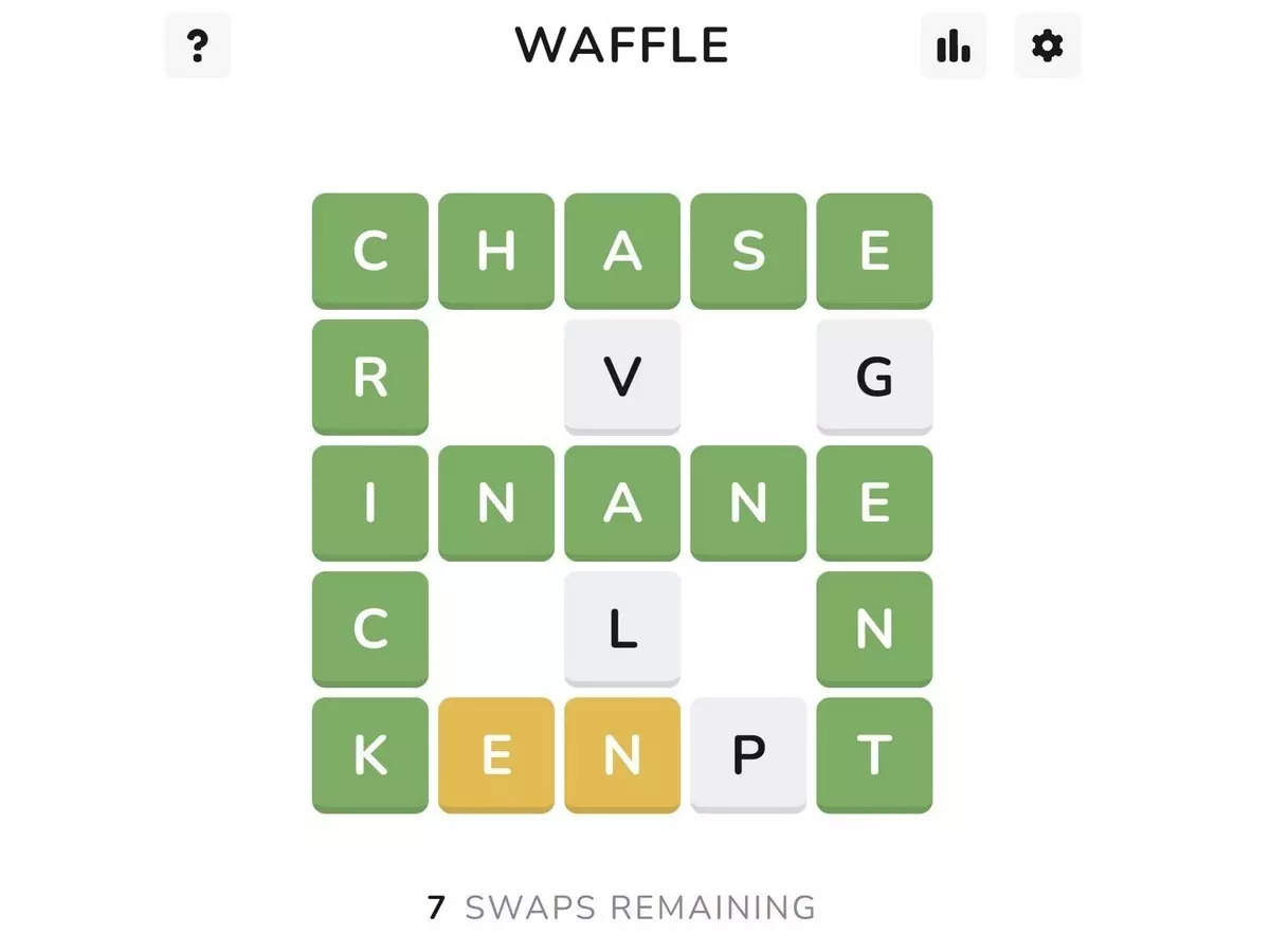 Waffle - daily word game