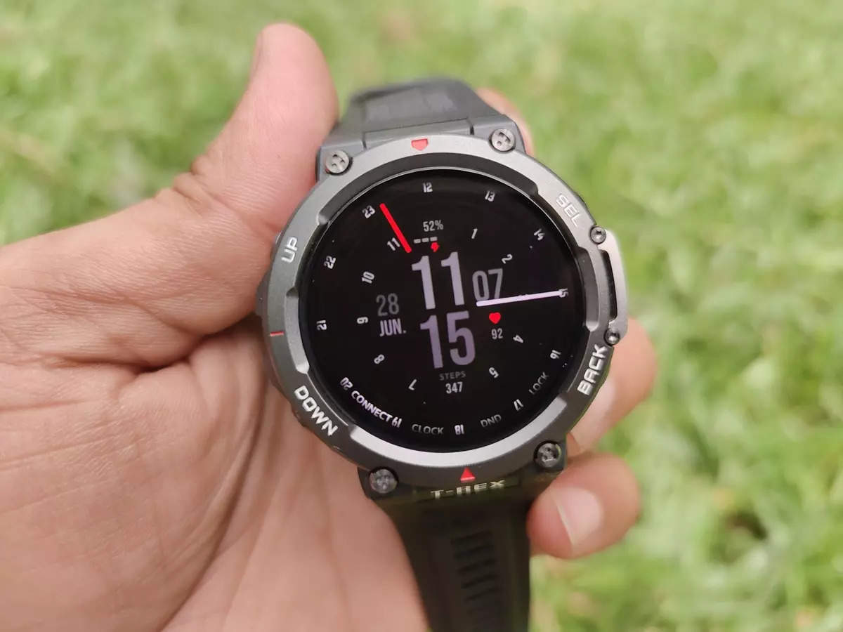Amazfit T-Rex 2 with 1.39 inch HD AMOLED display screen,Astro