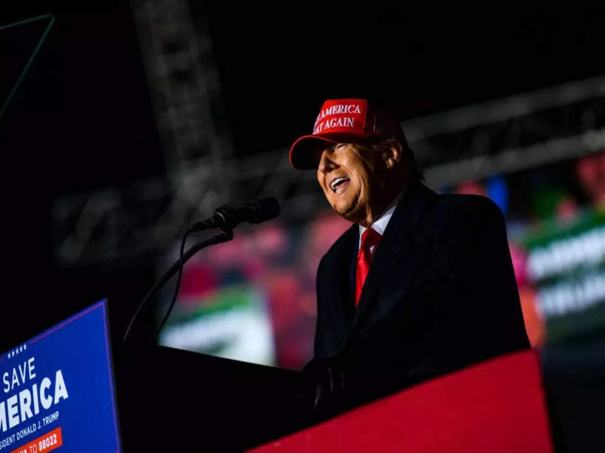 Election 2022: Trump addresses rally for Republicans in Sioux City