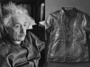 Levi's Vintage Clothing Drops Reproduction of Albert Einstein's Go-To Leather  Jacket
