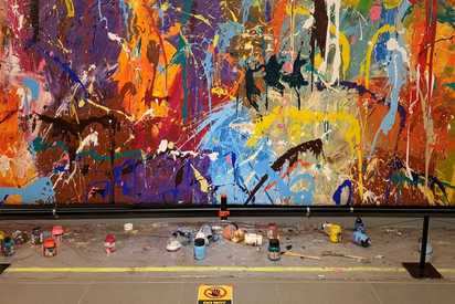 BANKING ON ART: Prevail Bank Mural Painted by Local Artists 