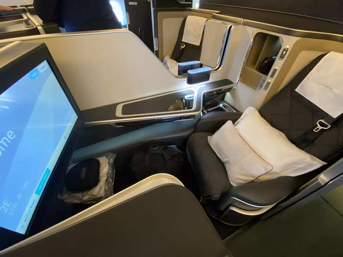 I paid $500 to upgrade from business to first class on British Airways ...