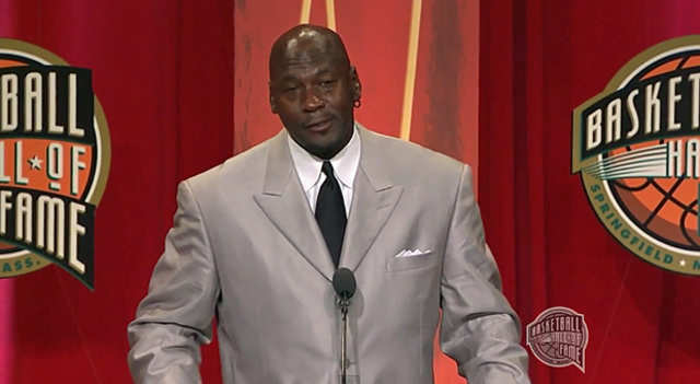 He trashed all his doubters in his Hall of Fame induction speech ...