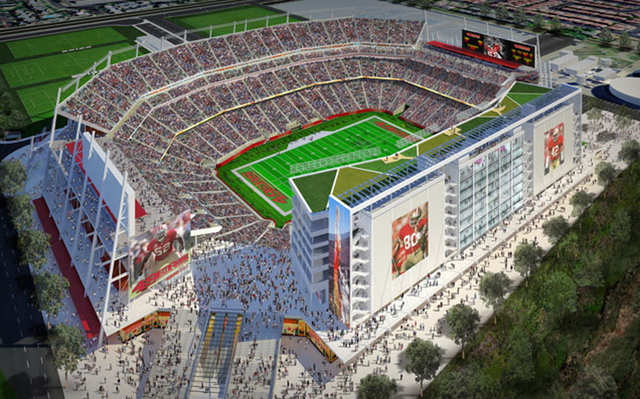 Levi's Stadium from above