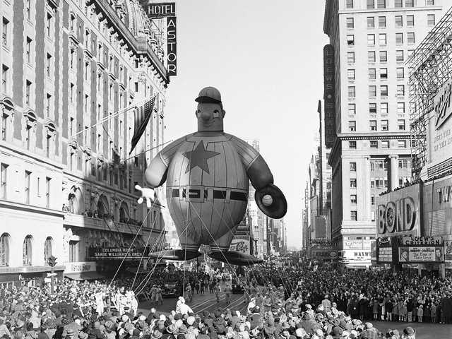 Since 1984, a majority of the parade's balloons have been made by Raven ...