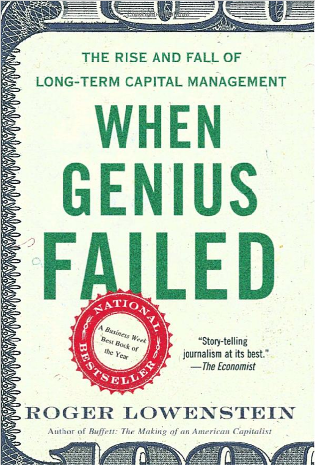when genius failed book