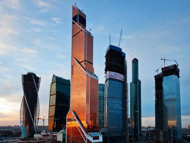 #6 FLAME TOWERS — The tallest skyscraper in Baku, Azerbaijan at 620