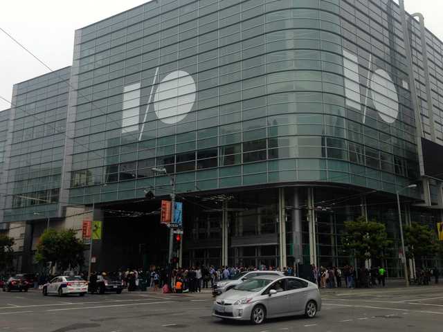 When We Arrived At The Moscone Center All We Saw Were Massive