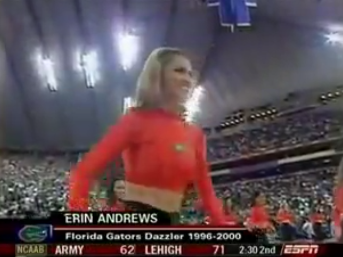 How Erin Andrews' first gig with the Lightning kick-started her broadcast  career