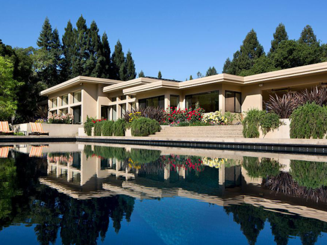 This six-bedroom Palo Alto home looks like a French chateau. | Business ...