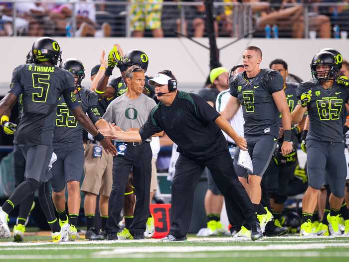 PHOTOS: How Oregon's Infamous Football Uniforms Went From Classic to Crazy