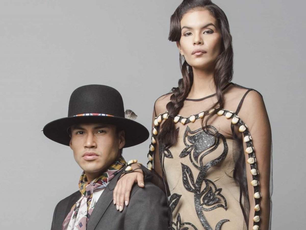 Native american fashion designer hotsell