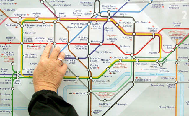 Tube Car Line Diagrams