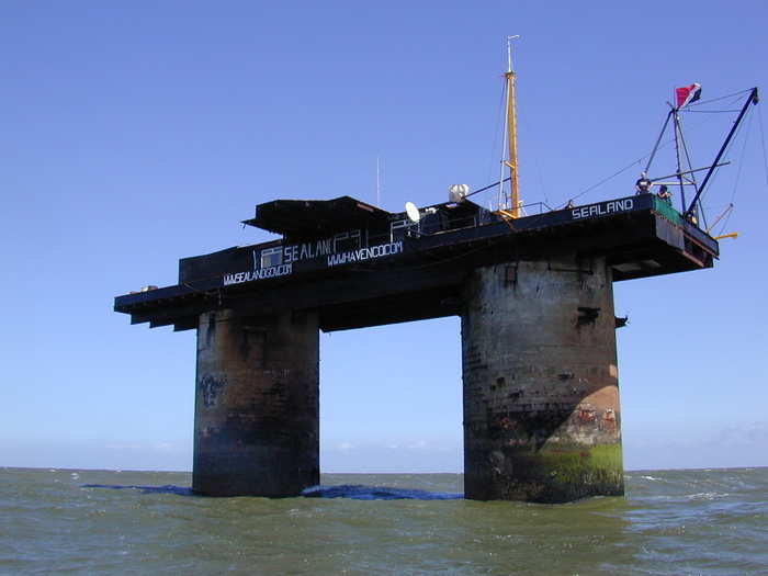 The Bizarre History Of Sealand The Independent Micronation On A Platform Off The English Coast 1756