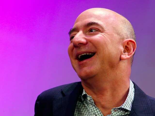 Amazon's Jeff Bezos likes to eat a leisurely breakfast ...