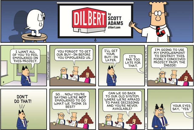 The 10 funniest Dilbert comic strips about idiot bosses | Business ...